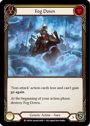 Fog Down (UPR190) - Uprising Rainbow Foil