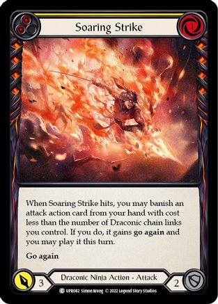 Soaring Strike (Yellow) (UPR082) - Uprising Rainbow Foil