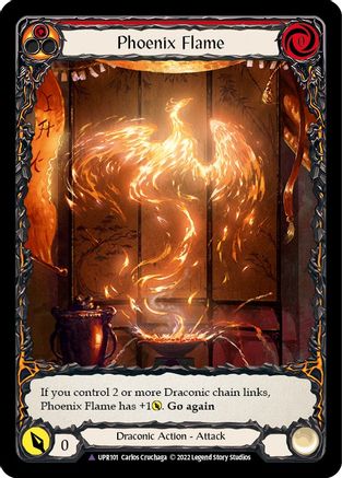 Phoenix Flame (Marvel) (UPR101) - Uprising Cold Foil