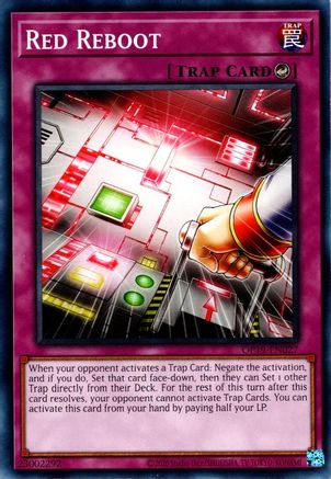 Red Reboot (OP19-EN027) - OTS Tournament Pack 19 Unlimited - Premium Yugioh Single from Konami - Just $0.25! Shop now at Game Crave Tournament Store