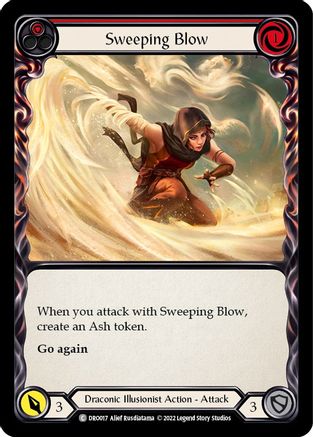 Sweeping Blow (Red) (DRO017) - Blitz Deck: Uprising - Dromai