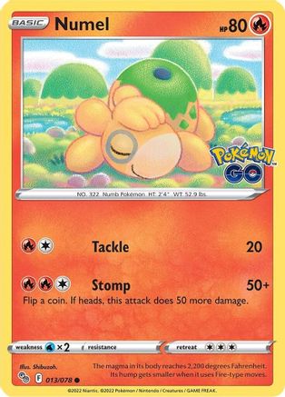 Numel 13/78 - Pokmon GO