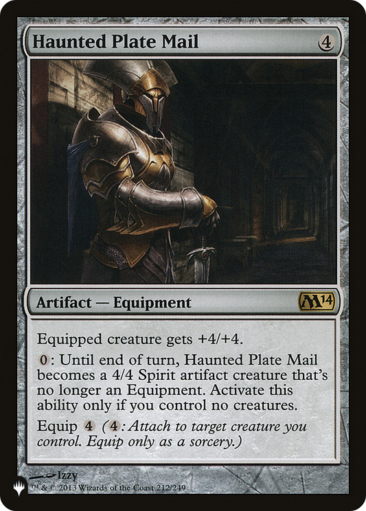 Haunted Plate Mail (PLIST-497) - The List