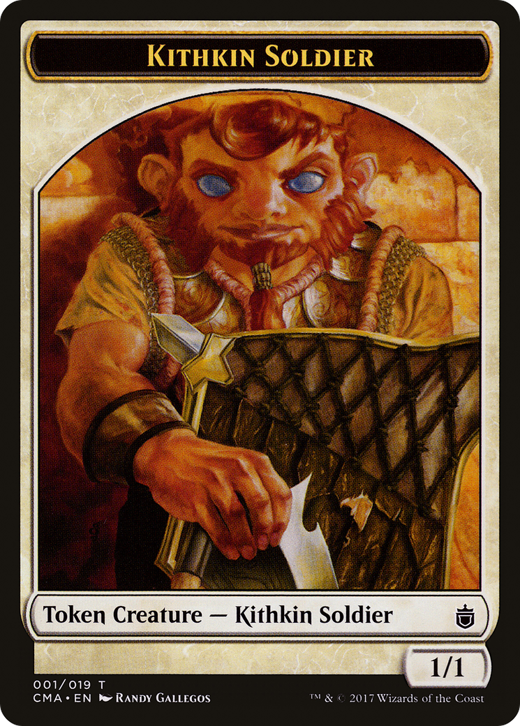 Kithkin Soldier (TCMA-001) - Commander Anthology Tokens