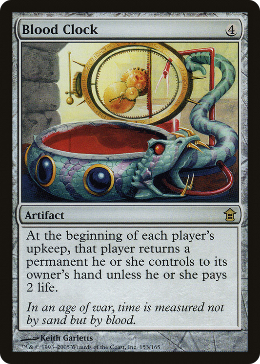 Blood Clock (SOK-153) - Saviors of Kamigawa Foil