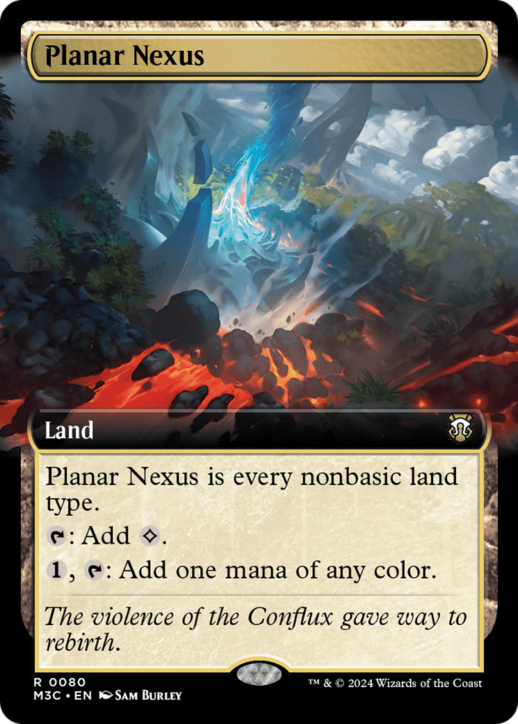 Planar Nexus (M3C-080) - Modern Horizons 3 Commander: (Extended Art) - Premium MTG Single from Wizards of the Coast - Just $5.02! Shop now at Game Crave Tournament Store