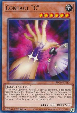 Contact "C" (SDCB-EN013) - Structure Deck: Legend of the Crystal Beasts 1st Edition - Premium Yugioh Single from Konami - Just $0.26! Shop now at Game Crave Tournament Store
