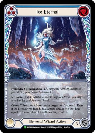 Ice Eternal (LGS110) - Flesh and Blood: Promo Cards Rainbow Foil