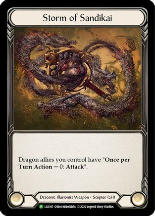 Storm of Sandikai (LGS107) - Flesh and Blood: Promo Cards Cold Foil