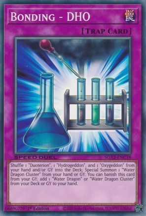 Bonding - DHO (SGX2-ENC18) - Speed Duel GX: Midterm Paradox 1st Edition - Premium Yugioh Single from Konami - Just $0.25! Shop now at Game Crave Tournament Store