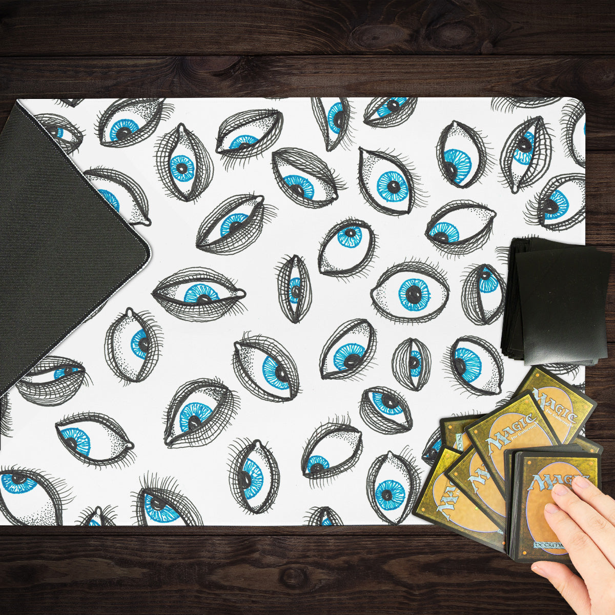 The Eyes Playmat - Premium Playmat from Inked Gaming - Just $34.99! Shop now at Game Crave Tournament Store