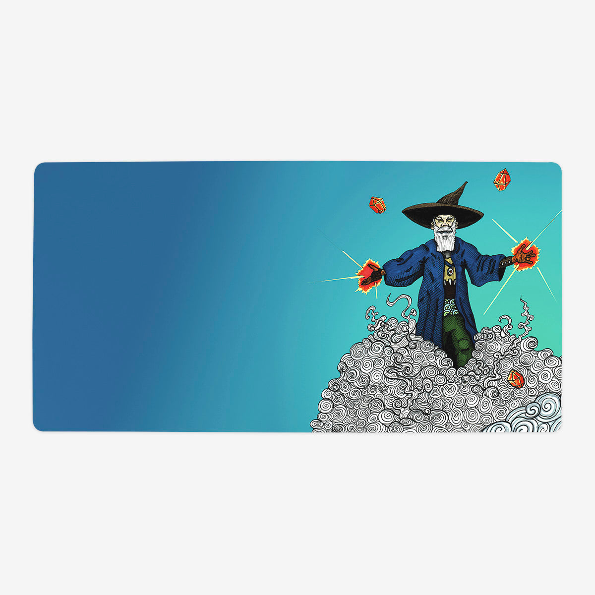 Wizard Playmat - Premium Playmat from Inked Gaming - Just $34.99! Shop now at Game Crave Tournament Store