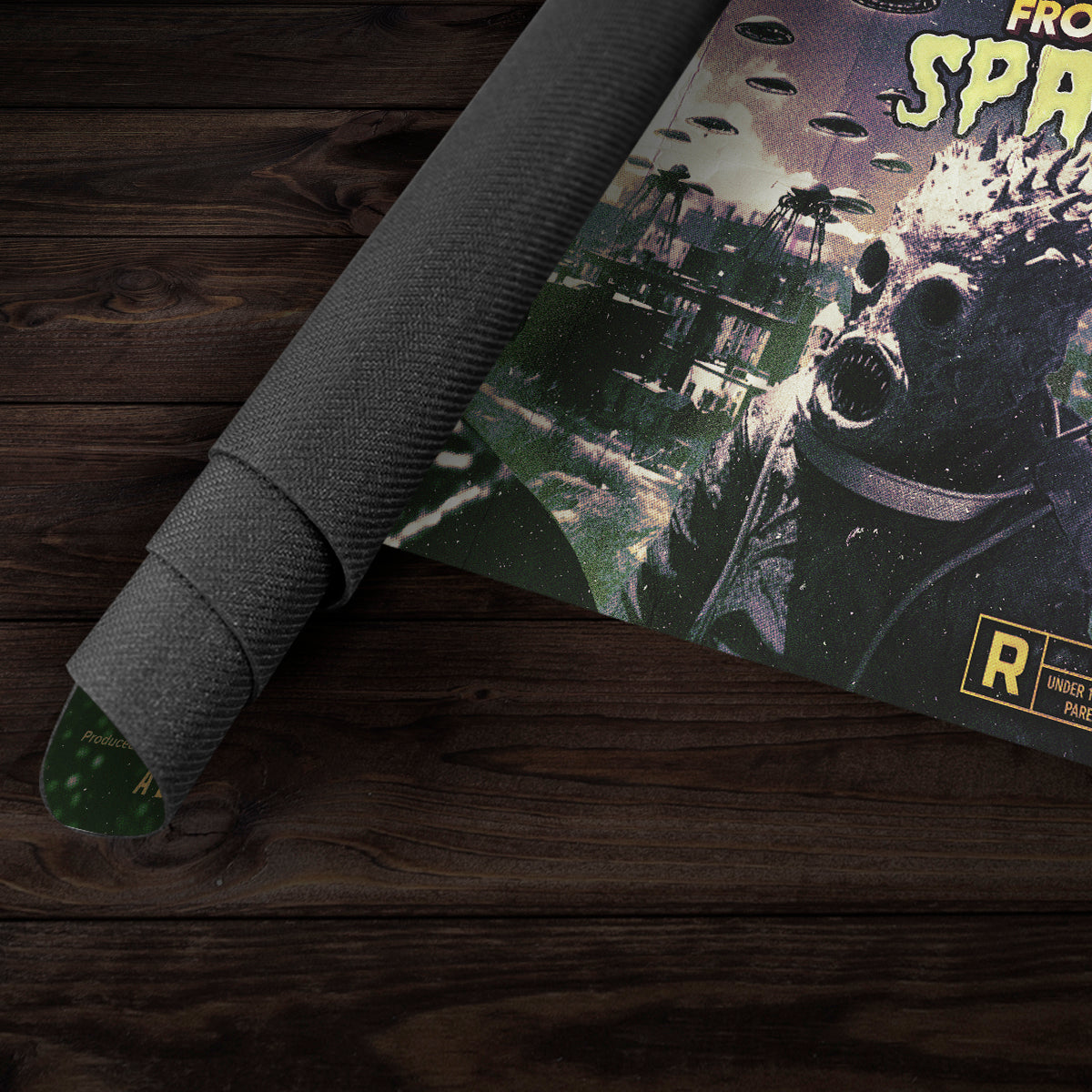They Came From Space Oversized Playmat - Premium Playmat from Inked Gaming - Just $39.99! Shop now at Game Crave Tournament Store