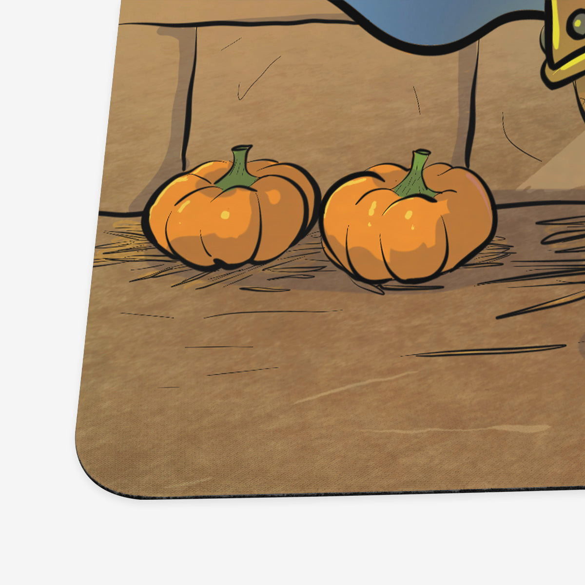 The Pumpkin King’s Royal Gourd Playmat - Premium Playmat from Inked Gaming - Just $34.99! Shop now at Game Crave Tournament Store