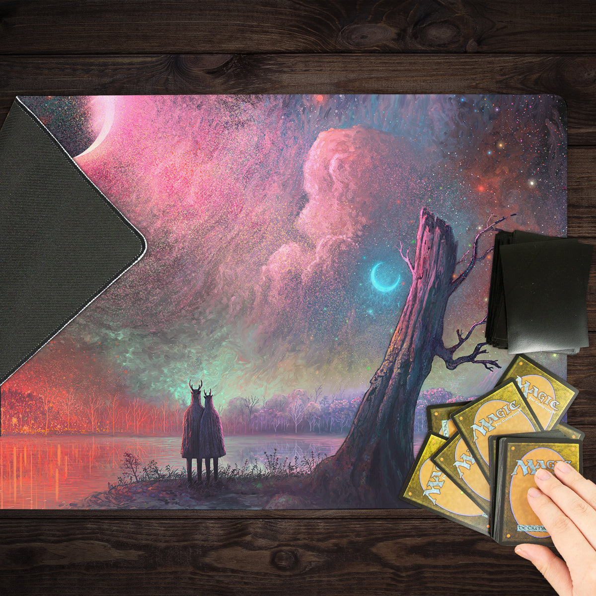 Together Through the Shifting Tides Playmat - Premium Desk Mat from Inked Gaming - Just $34.99! Shop now at Game Crave Tournament Store