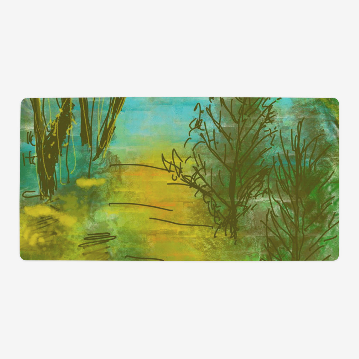 Summer Forest Playmat - Premium Playmat from Inked Gaming - Just $34.99! Shop now at Game Crave Tournament Store