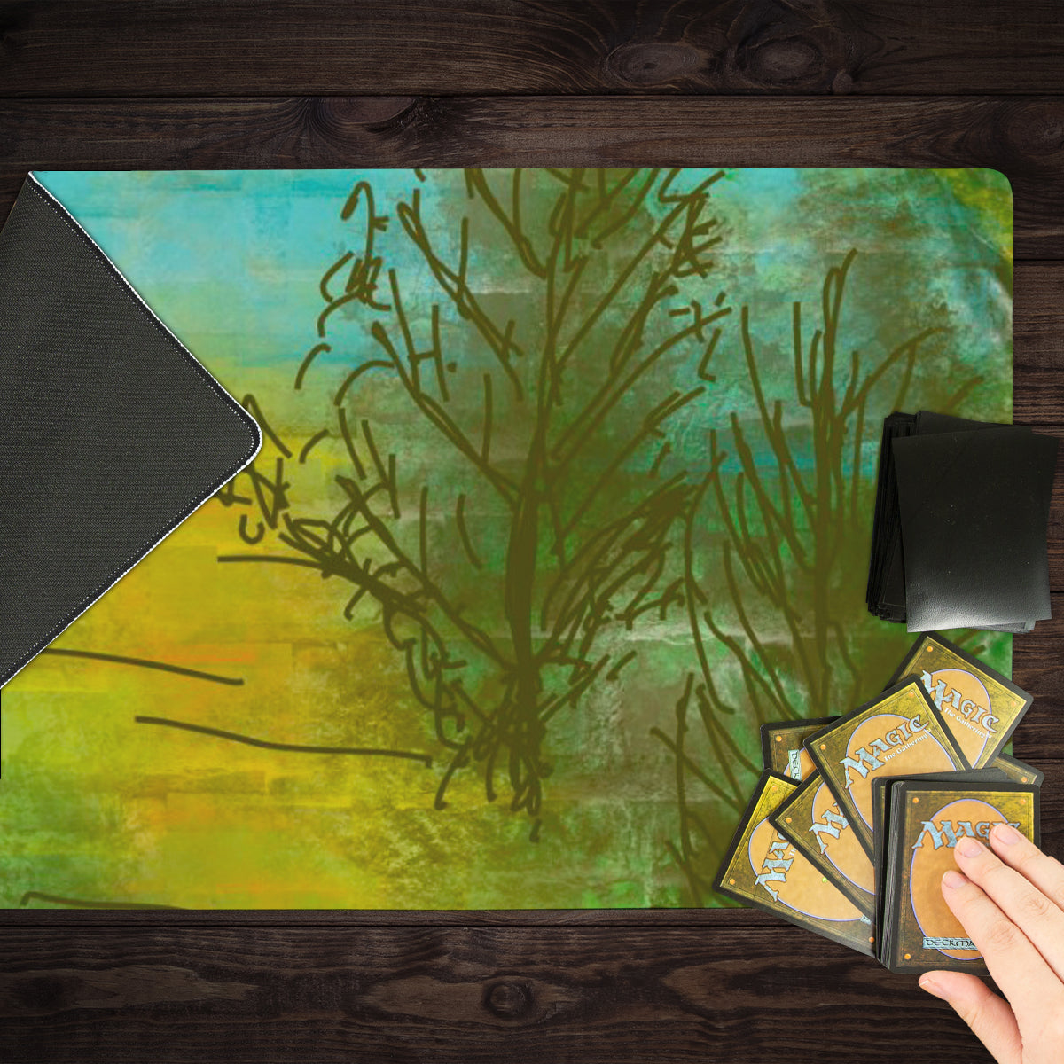 Summer Forest Playmat - Premium Playmat from Inked Gaming - Just $34.99! Shop now at Game Crave Tournament Store