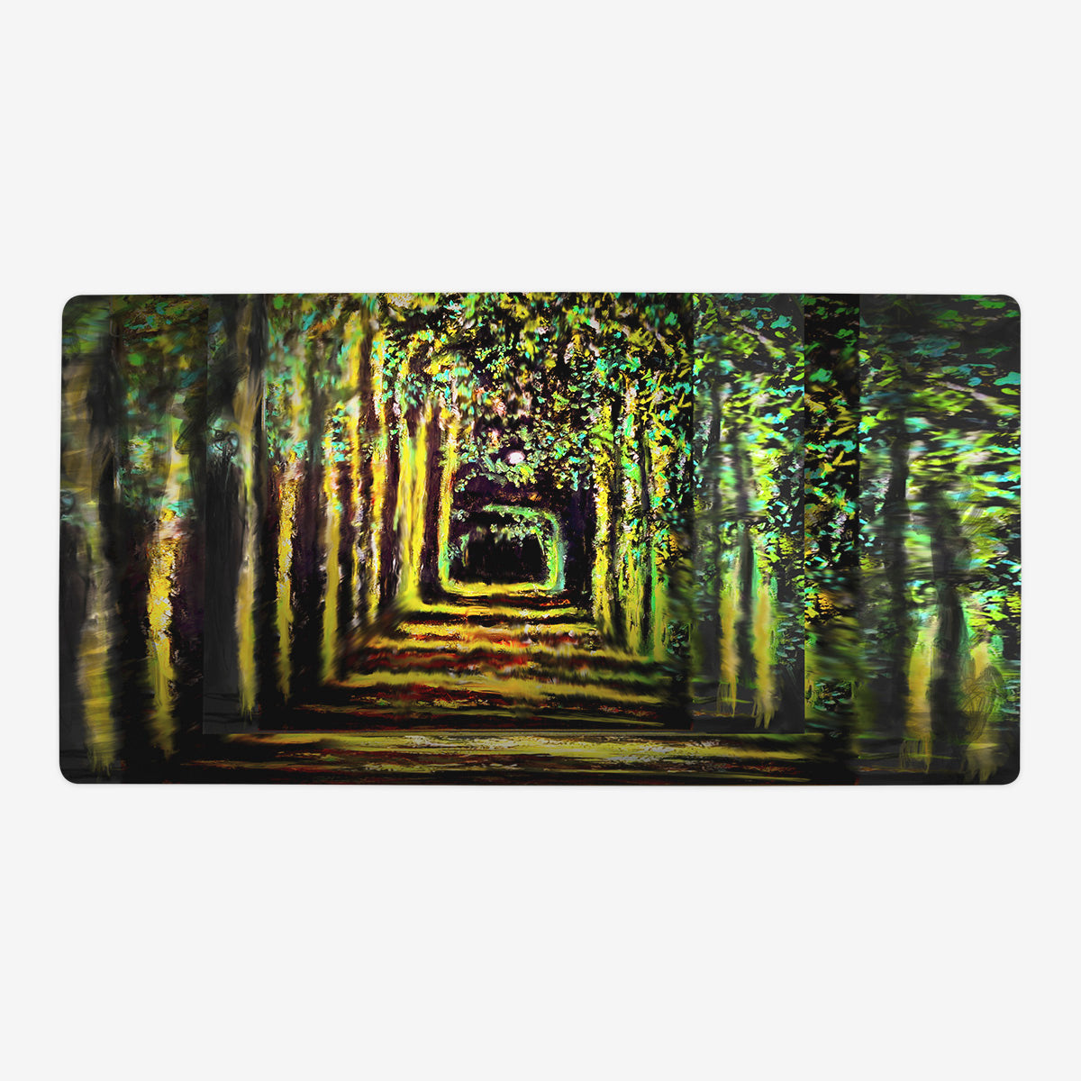Yellow Maze Playmat - Premium Desk Mat from Inked Gaming - Just $34.99! Shop now at Game Crave Tournament Store