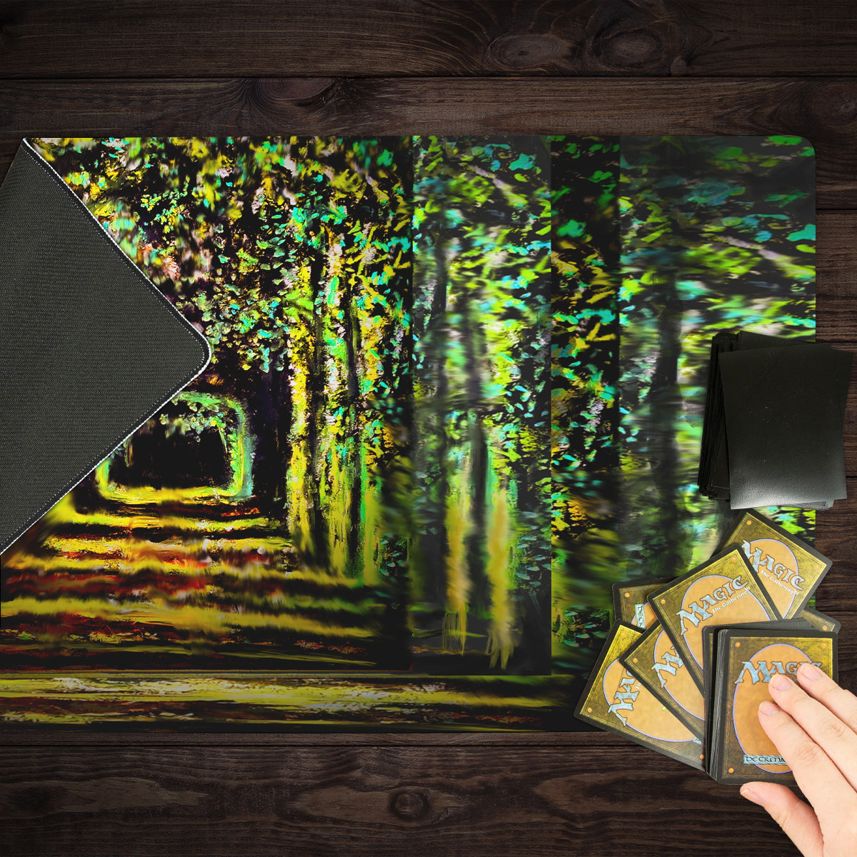 Yellow Maze Playmat - Premium Desk Mat from Inked Gaming - Just $34.99! Shop now at Game Crave Tournament Store
