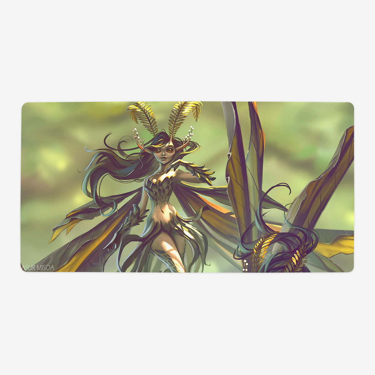 The Bellefeuille Triplets Playmat - Premium Desk Mat from Inked Gaming - Just $34.99! Shop now at Game Crave Tournament Store