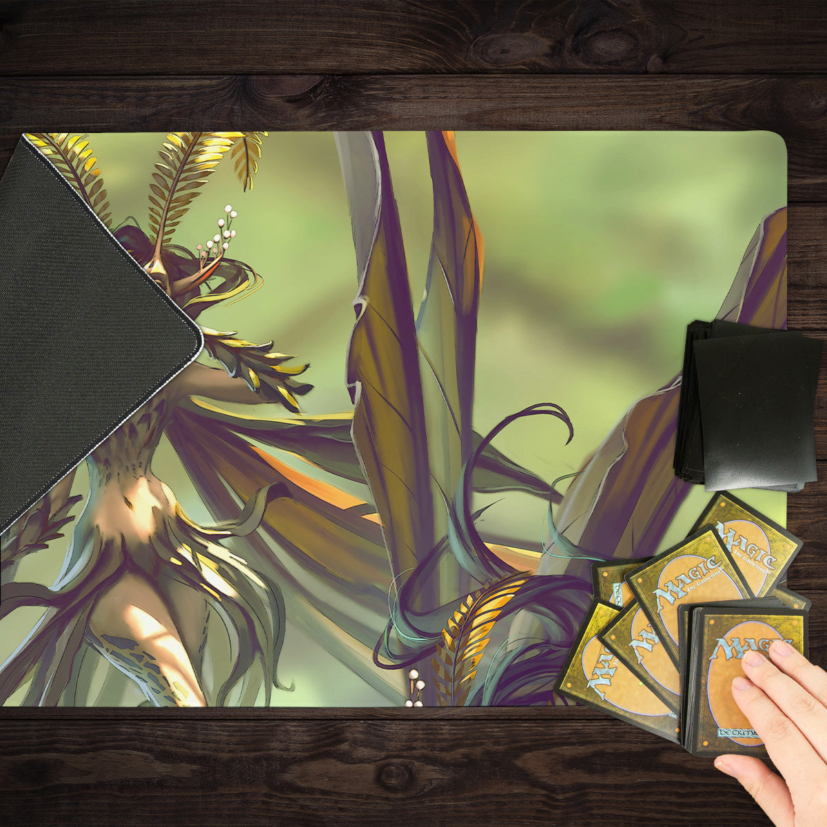 The Bellefeuille Triplets Playmat - Premium Desk Mat from Inked Gaming - Just $34.99! Shop now at Game Crave Tournament Store