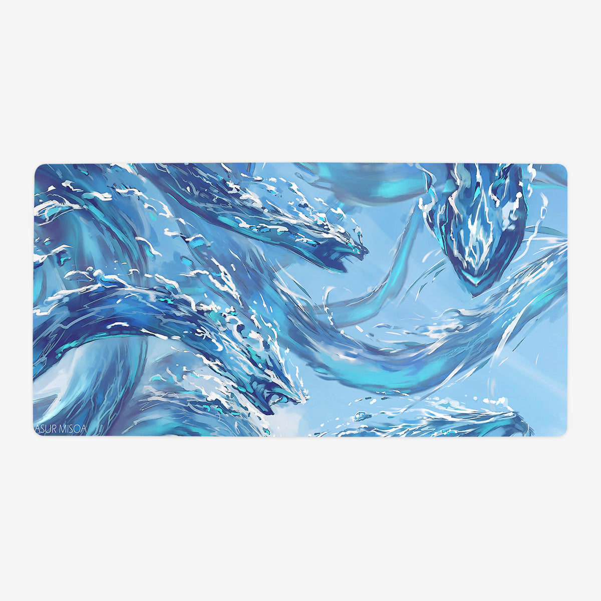 Tsunamhydra Playmat - Premium Desk Mat from Inked Gaming - Just $34.99! Shop now at Game Crave Tournament Store