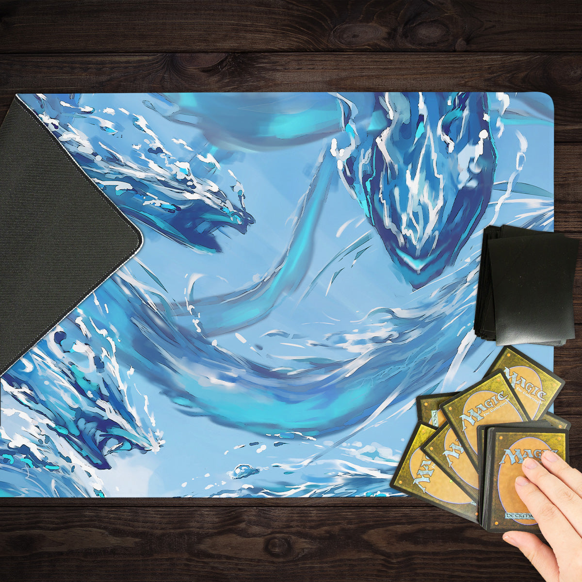 Tsunamhydra Playmat - Premium Desk Mat from Inked Gaming - Just $34.99! Shop now at Game Crave Tournament Store