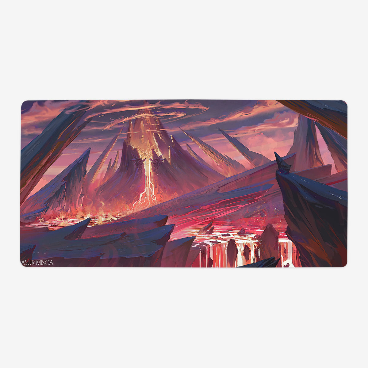 Vulca Playmat - Premium Desk Mat from Inked Gaming - Just $34.99! Shop now at Game Crave Tournament Store