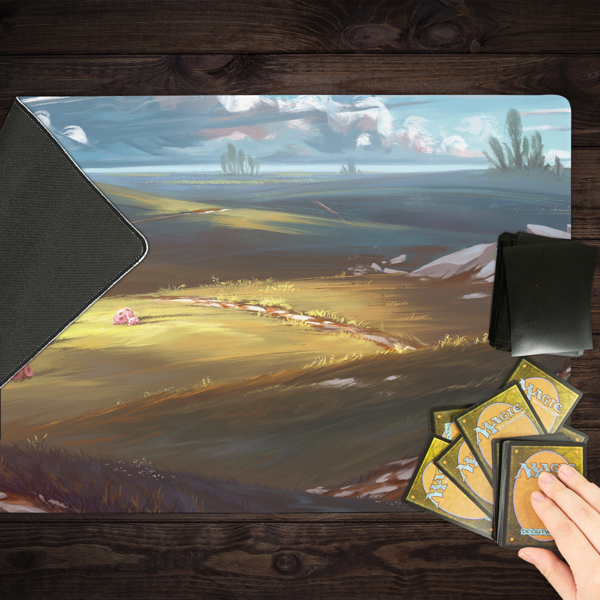 Wandering Plains Playmat - Premium Desk Mat from Inked Gaming - Just $34.99! Shop now at Game Crave Tournament Store