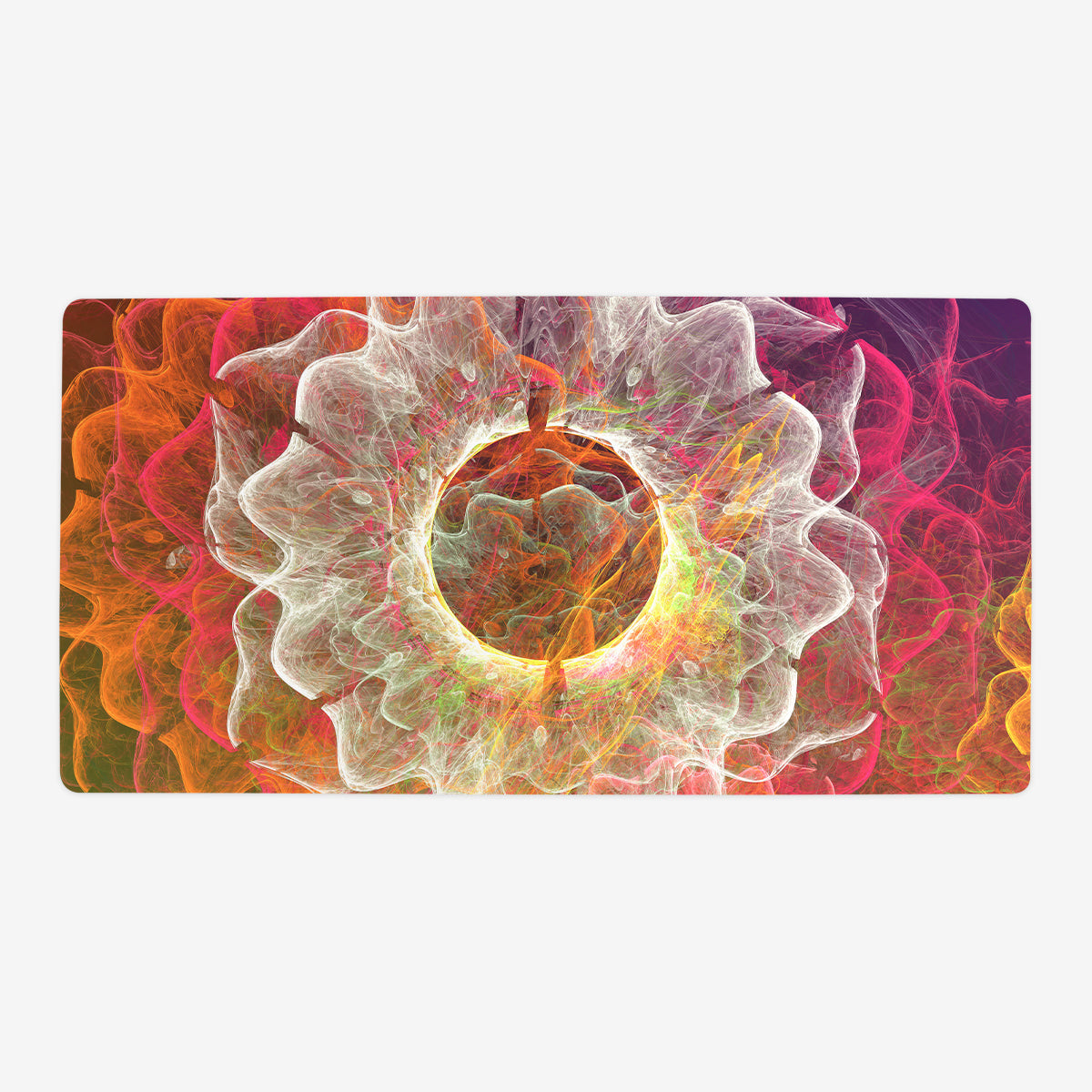 White Rose Playmat - Premium Playmat from Inked Gaming - Just $34.99! Shop now at Game Crave Tournament Store