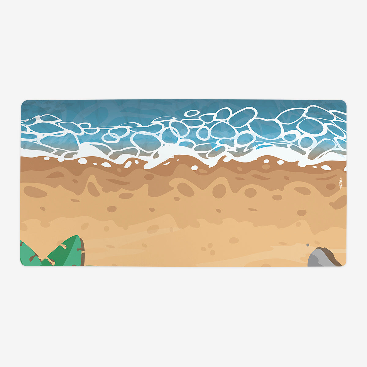Summer Beach Playmat - Premium Playmat from Inked Gaming - Just $34.99! Shop now at Game Crave Tournament Store