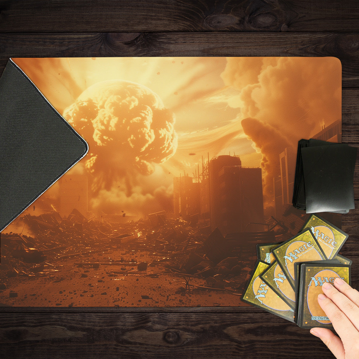 The Falloff Playmat - Premium Playmat from Inked Gaming - Just $34.99! Shop now at Game Crave Tournament Store