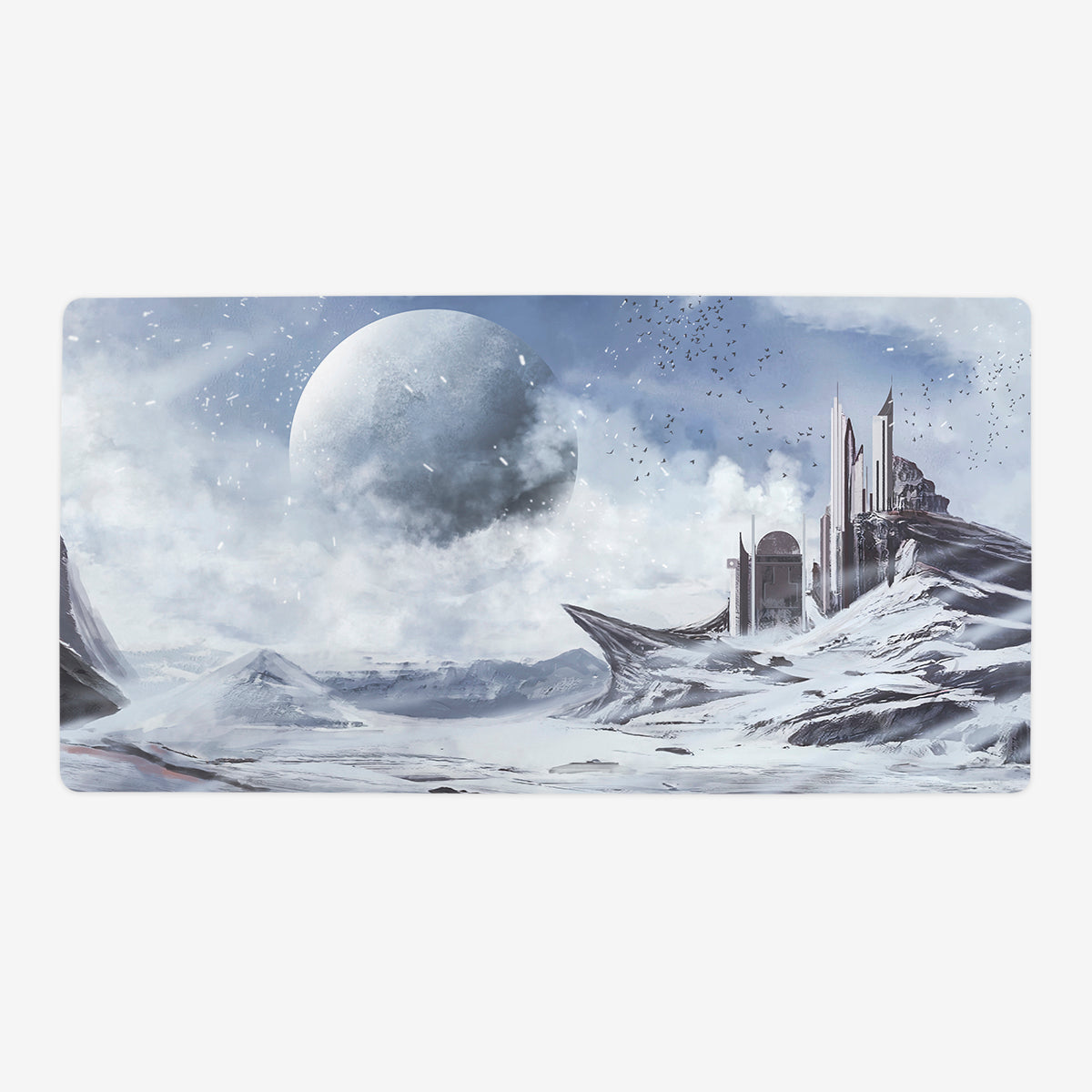 Snow Castle Playmat - Premium Playmat from Inked Gaming - Just $34.99! Shop now at Game Crave Tournament Store