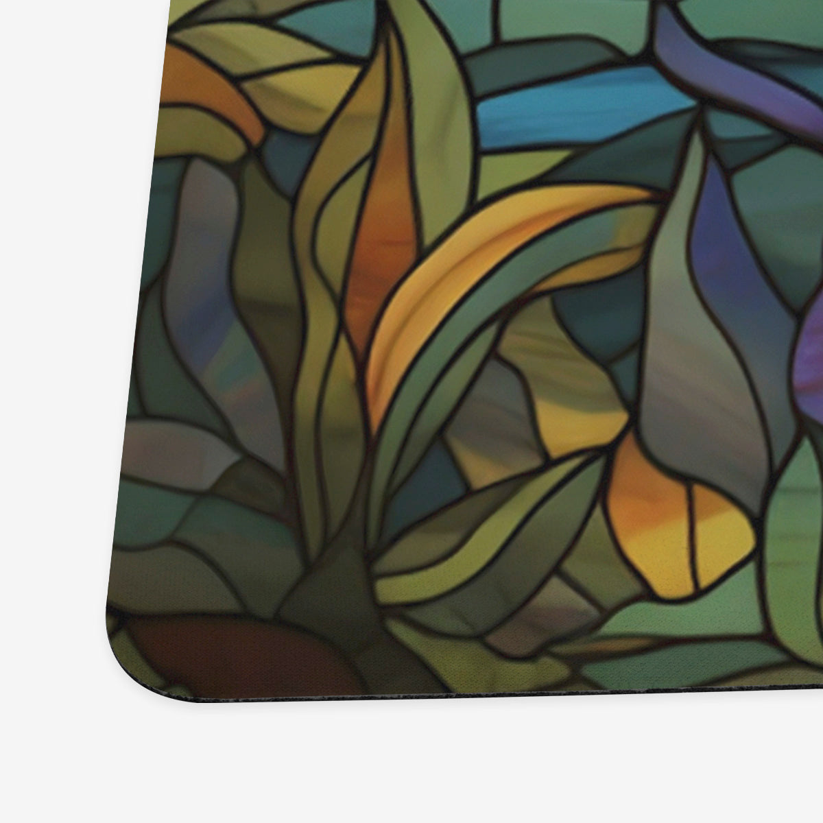 Stained Glass T-Rex Playmat - Premium Playmat from Inked Gaming - Just $34.99! Shop now at Game Crave Tournament Store