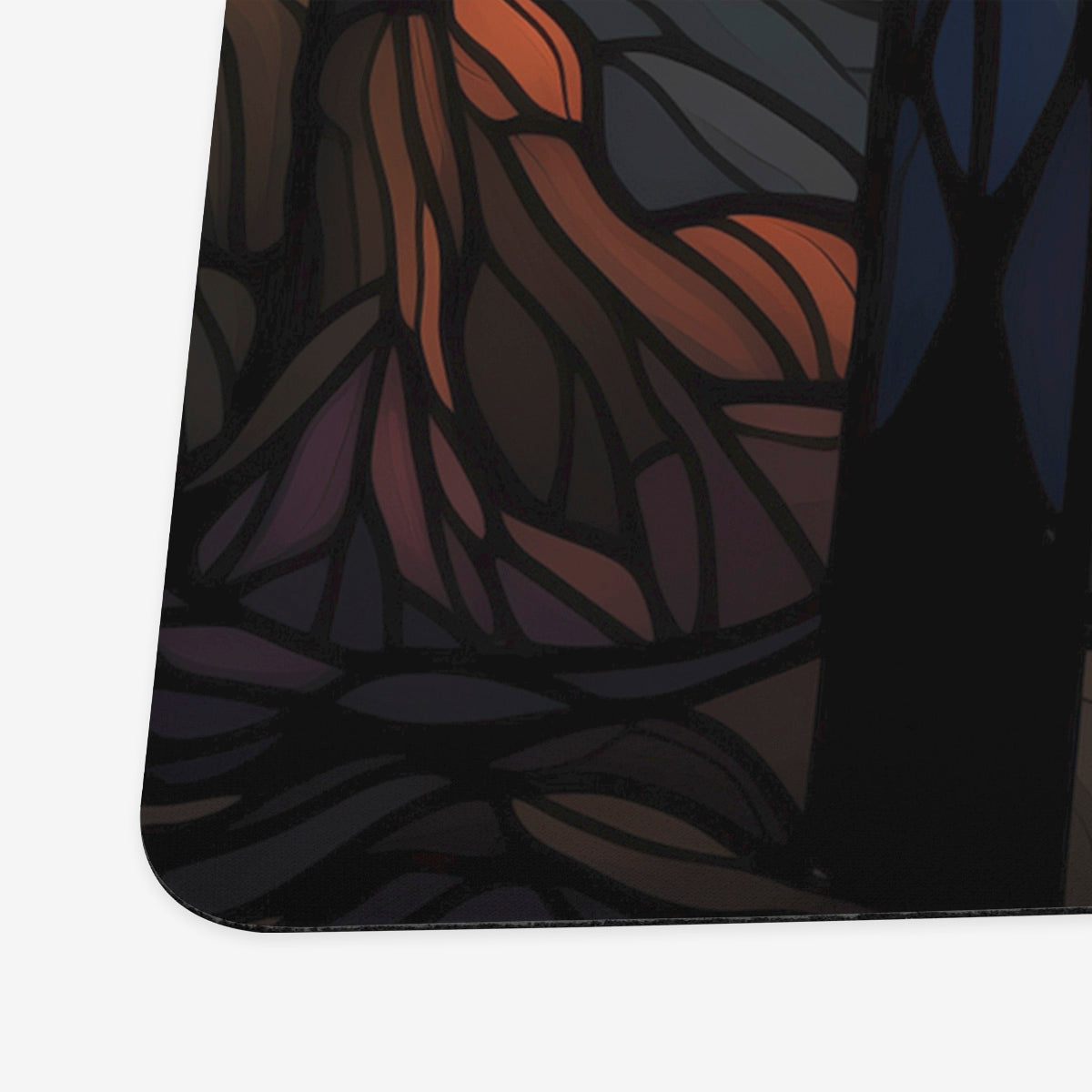 Stained Glass Wildfire Playmat - Premium Playmat from Inked Gaming - Just $34.99! Shop now at Game Crave Tournament Store