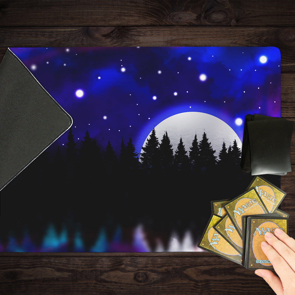 Starry Lake Playmat - Premium Playmat from Inked Gaming - Just $34.99! Shop now at Game Crave Tournament Store