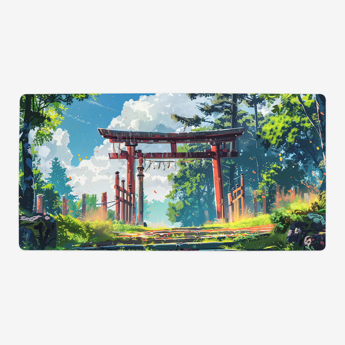 Torii Gate Playmat - Premium Playmat from Inked Gaming - Just $34.99! Shop now at Game Crave Tournament Store