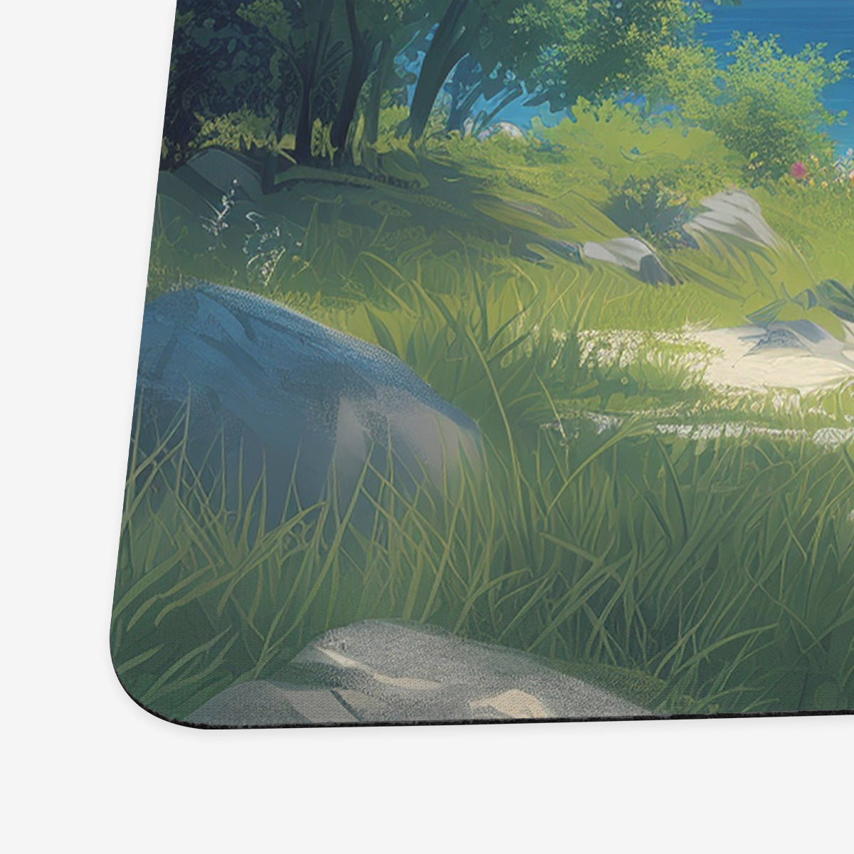 Tranquil Mountain Lake Playmat - Premium Playmat from Inked Gaming - Just $34.99! Shop now at Game Crave Tournament Store