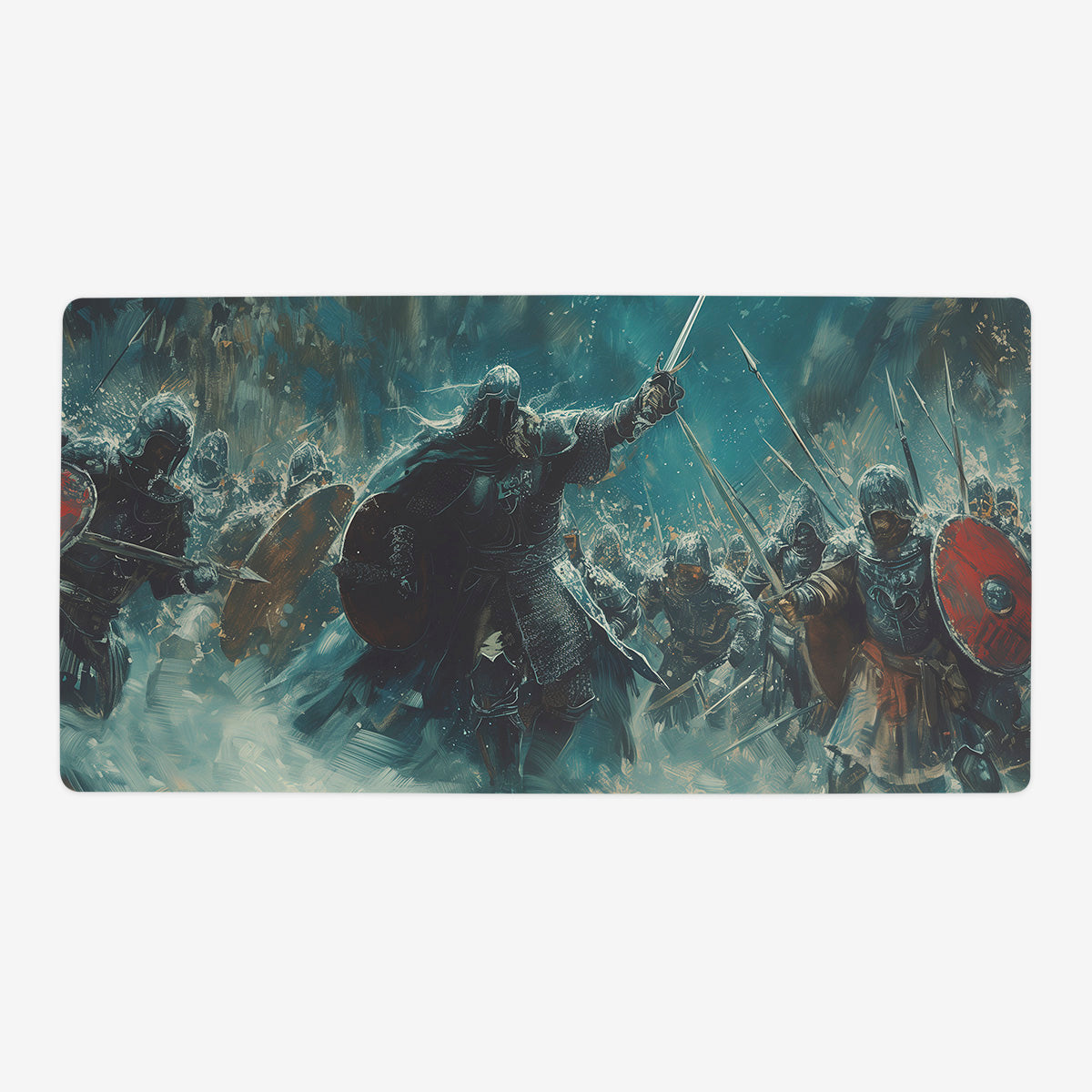 Undead Vikings Playmat - Premium Playmat from Inked Gaming - Just $34.99! Shop now at Game Crave Tournament Store