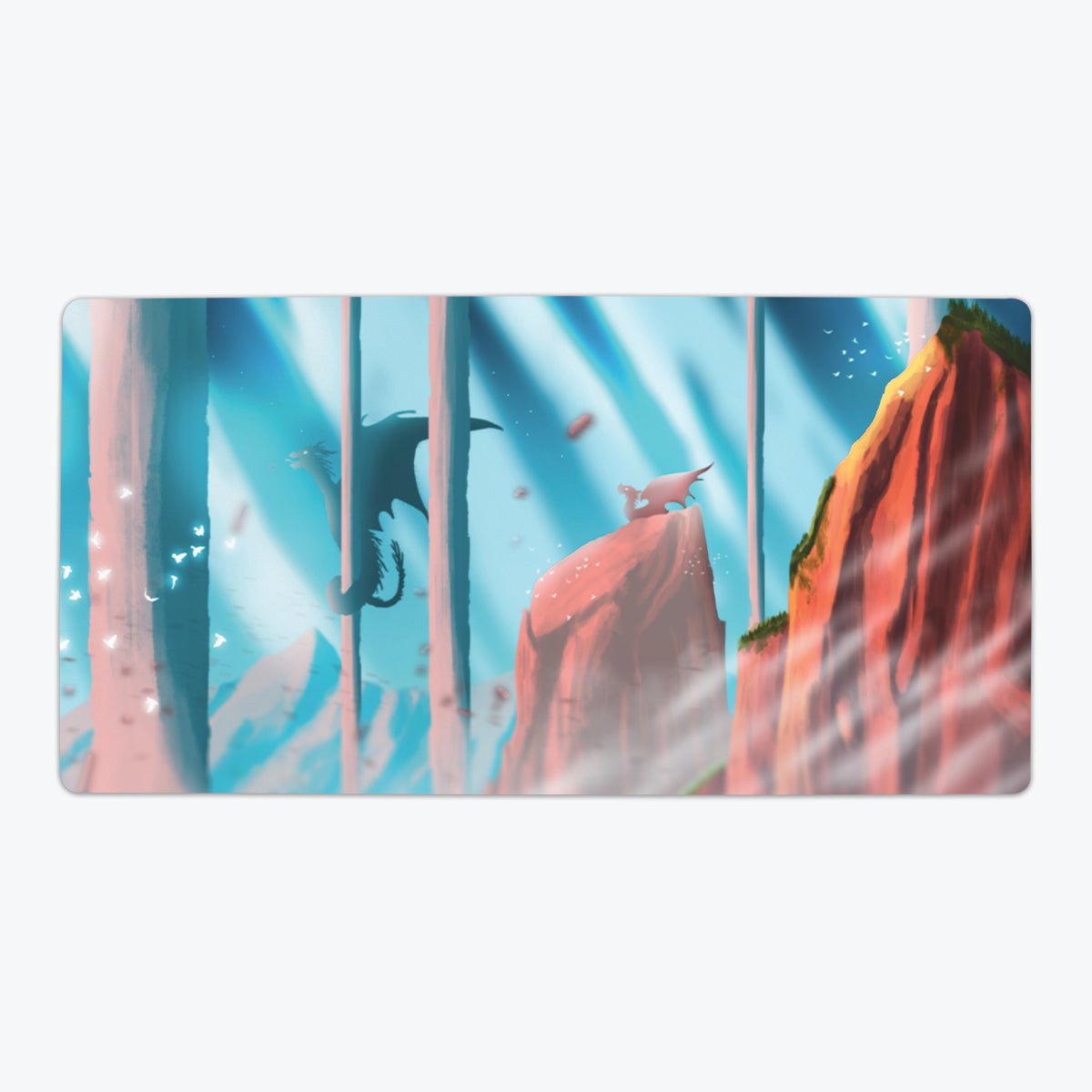 Valley of Drakes Playmat - Premium Playmat from Inked Gaming - Just $34.99! Shop now at Game Crave Tournament Store