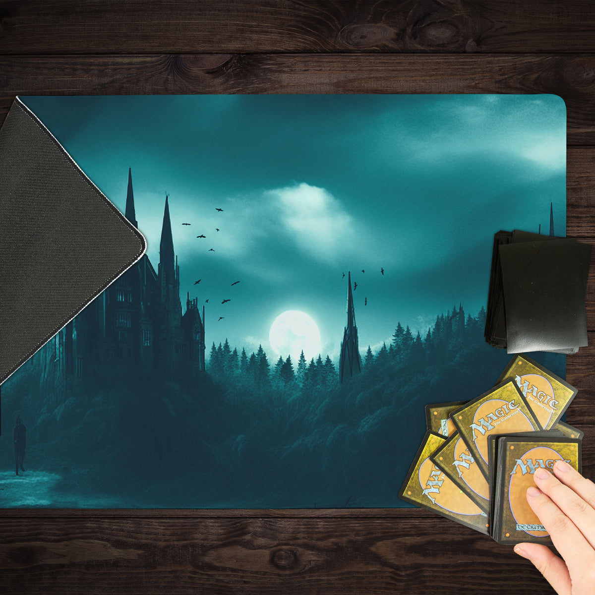 Vampire Mansion Playmat - Premium Playmat from Inked Gaming - Just $34.99! Shop now at Game Crave Tournament Store
