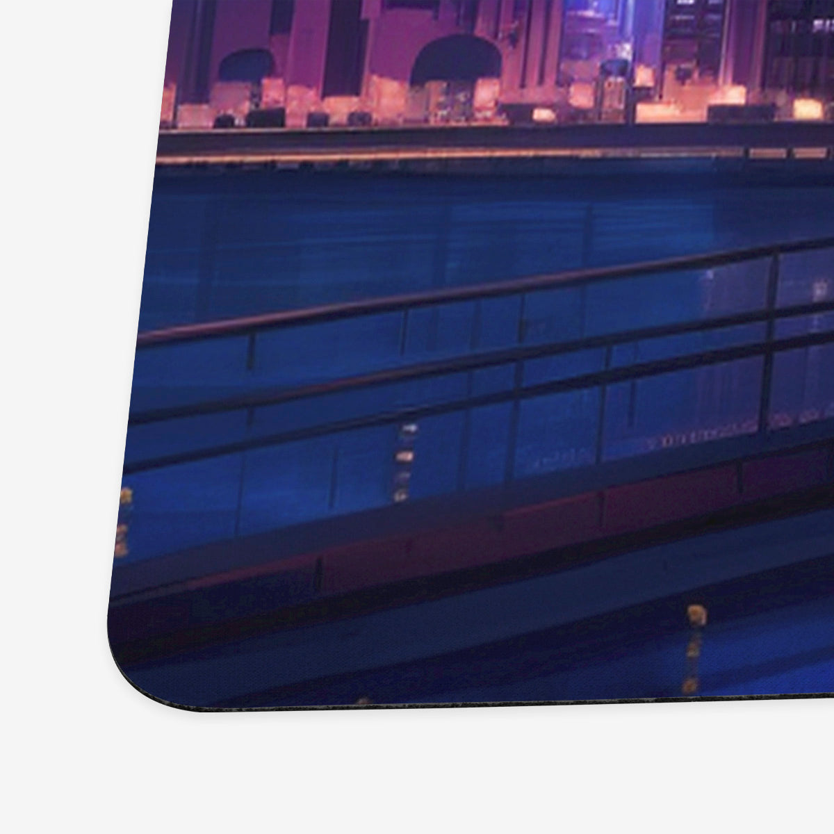 Violet Skyline Playmat - Premium Playmat from Inked Gaming - Just $34.99! Shop now at Game Crave Tournament Store
