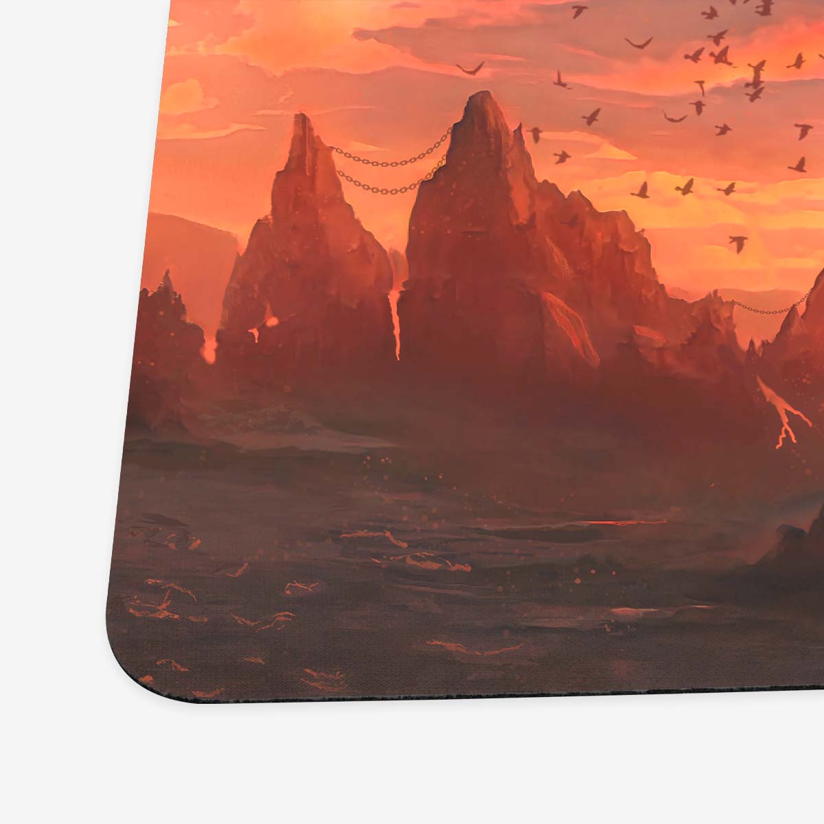 Volcanic Canyon Playmat - Premium Playmat from Inked Gaming - Just $34.99! Shop now at Game Crave Tournament Store