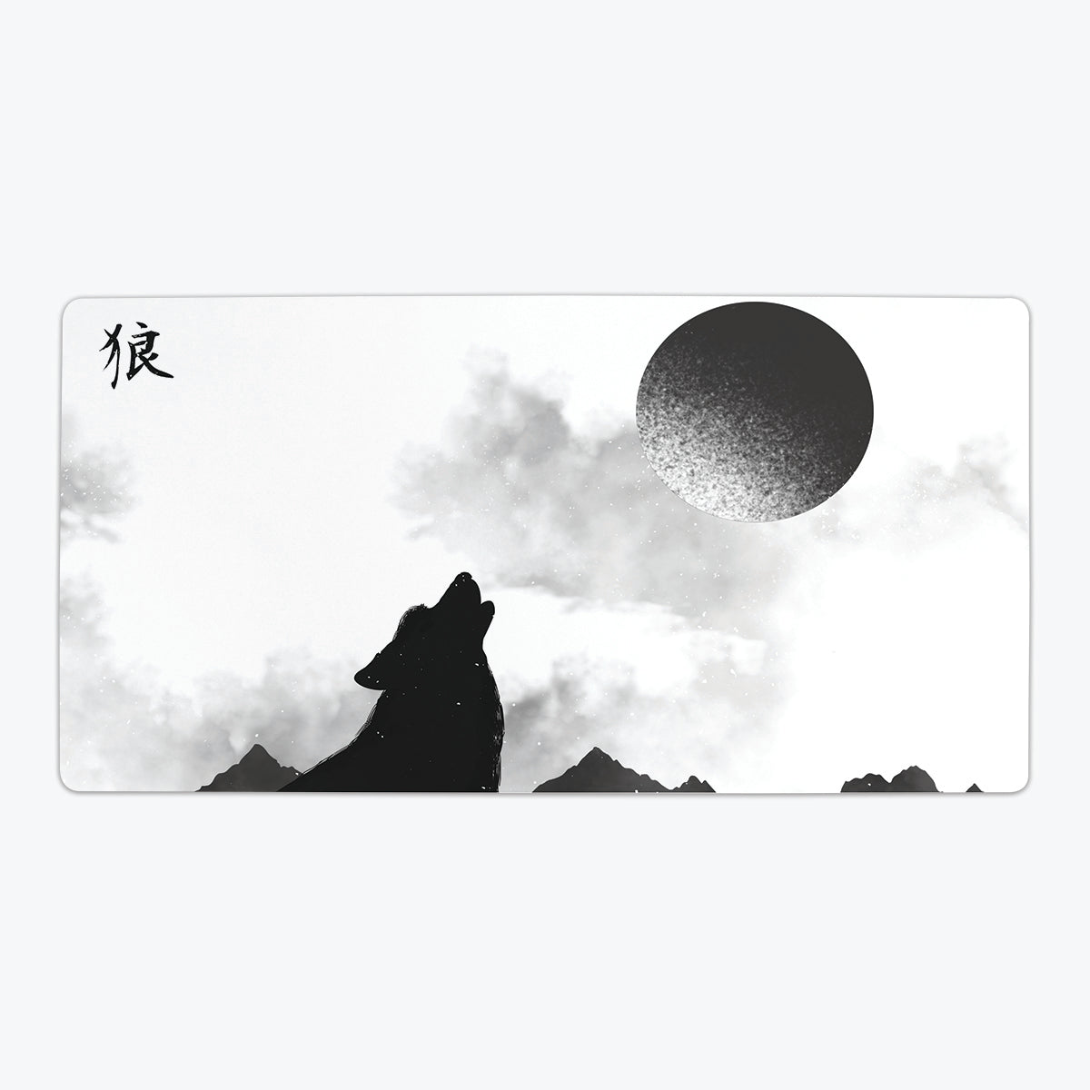 Wolf Shadow Playmat - Premium Playmat from Inked Gaming - Just $34.99! Shop now at Game Crave Tournament Store