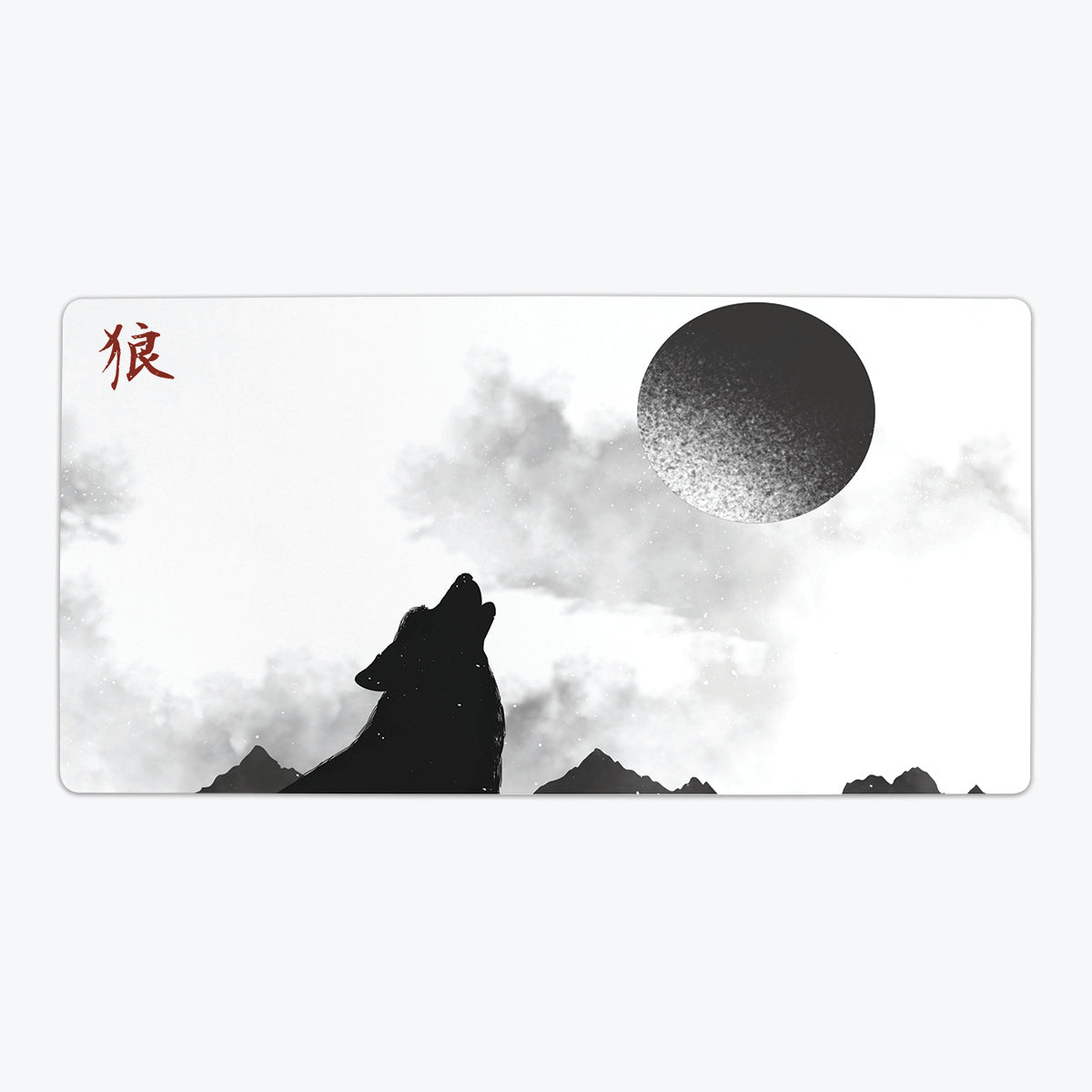 Wolf Shadow Playmat - Premium Playmat from Inked Gaming - Just $34.99! Shop now at Game Crave Tournament Store