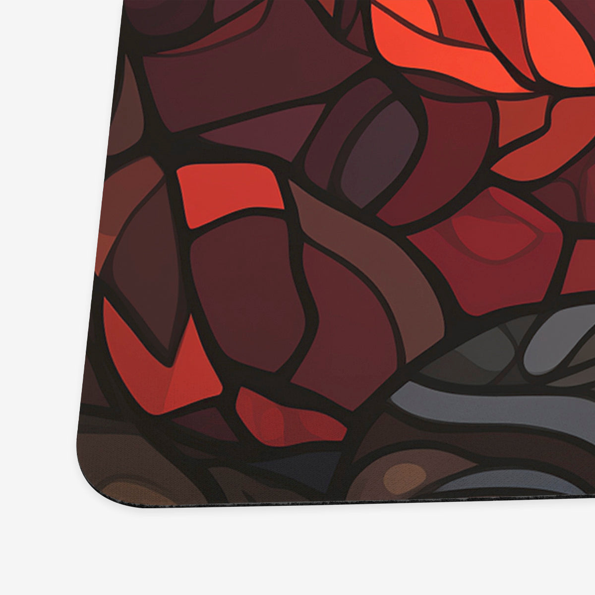 Zeus Stained Glass Playmat - Premium Playmat from Inked Gaming - Just $34.99! Shop now at Game Crave Tournament Store
