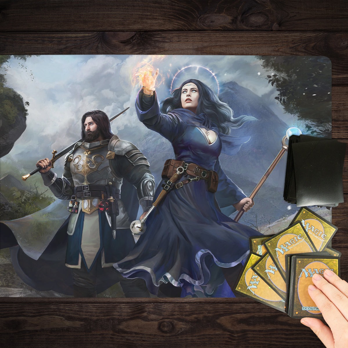The Wanderers Playmat - Premium Playmat from Inked Gaming - Just $34.99! Shop now at Game Crave Tournament Store