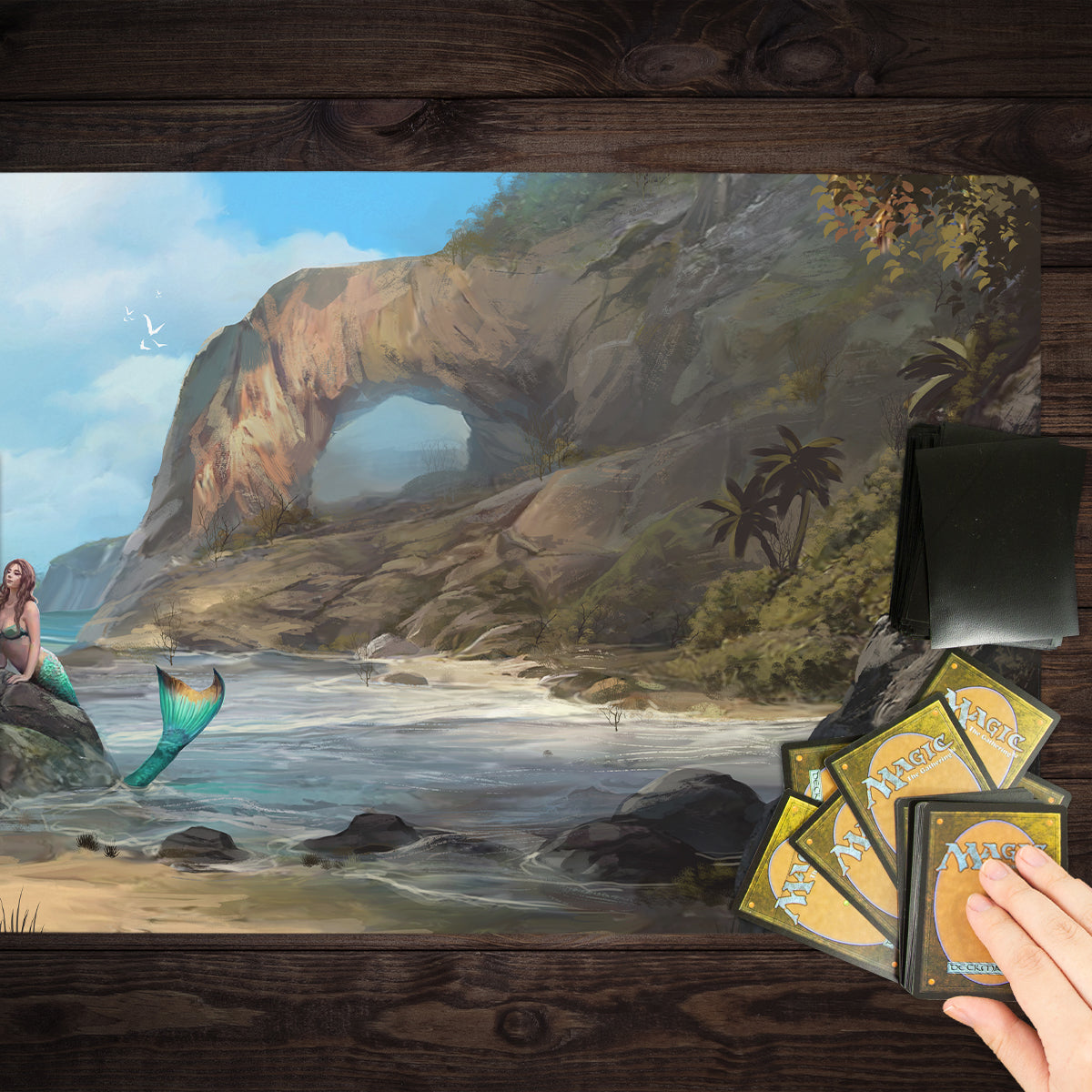 Sunbathing Playmat - Premium Playmat from Inked Gaming - Just $34.99! Shop now at Game Crave Tournament Store