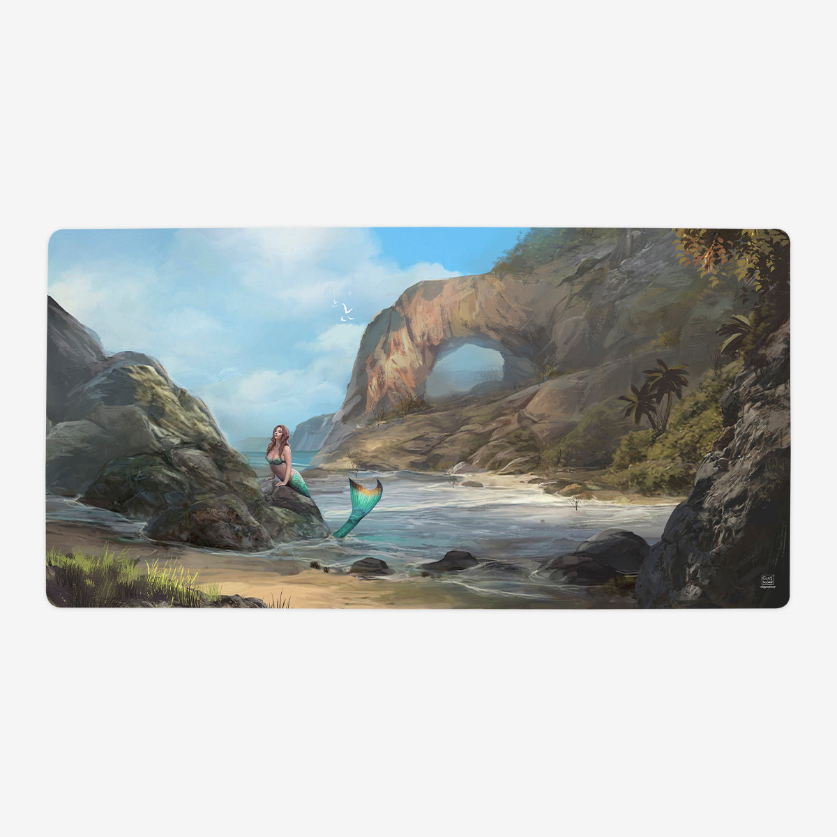 Sunbathing Playmat - Premium Playmat from Inked Gaming - Just $34.99! Shop now at Game Crave Tournament Store
