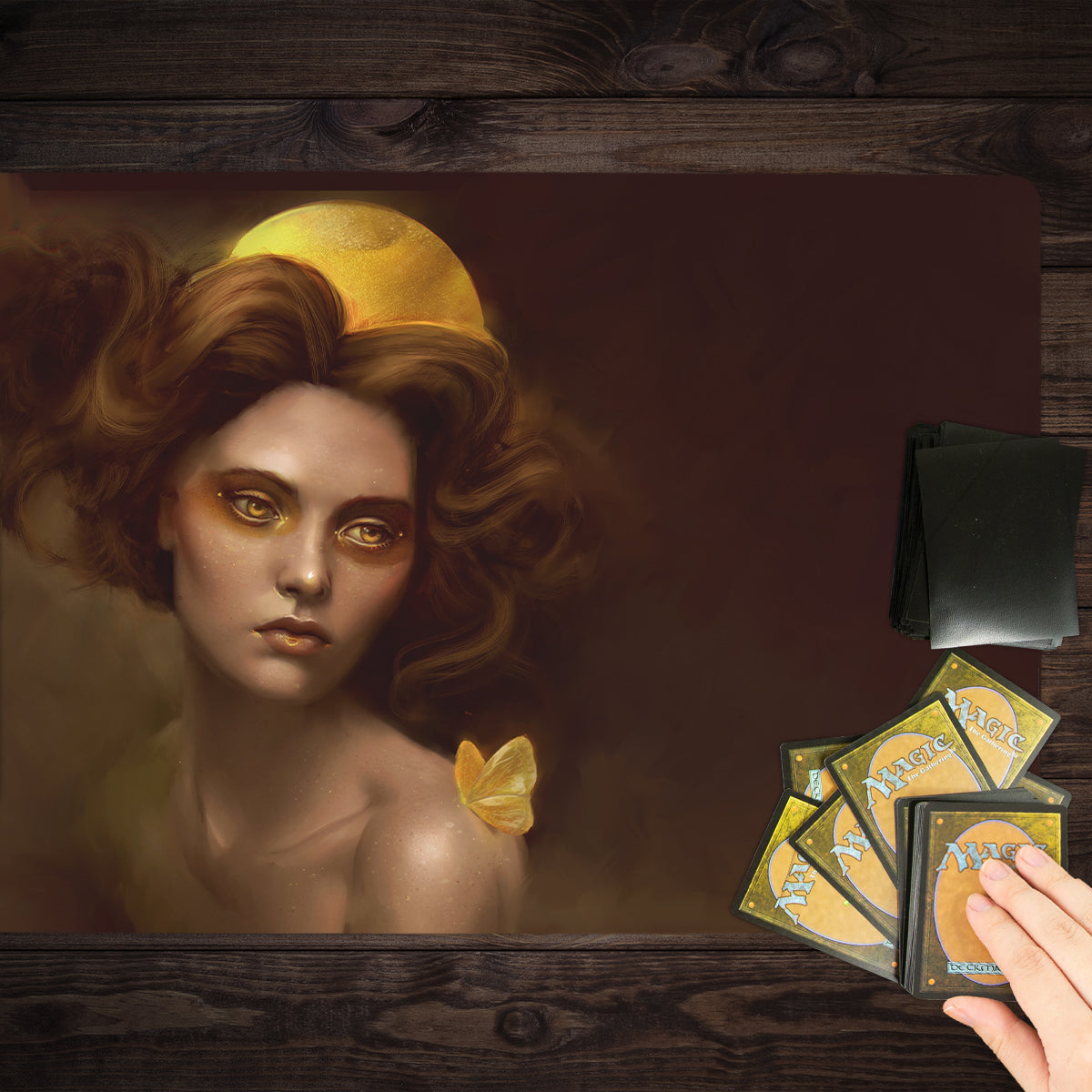 The Golden Hour Playmat - Premium Playmat from Inked Gaming - Just $34.99! Shop now at Game Crave Tournament Store